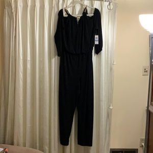Thalia Sodi XL  black jumpsuit.